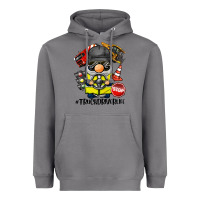 Truck Driver Life Gnome Heavyweight Hoodie | Teevron