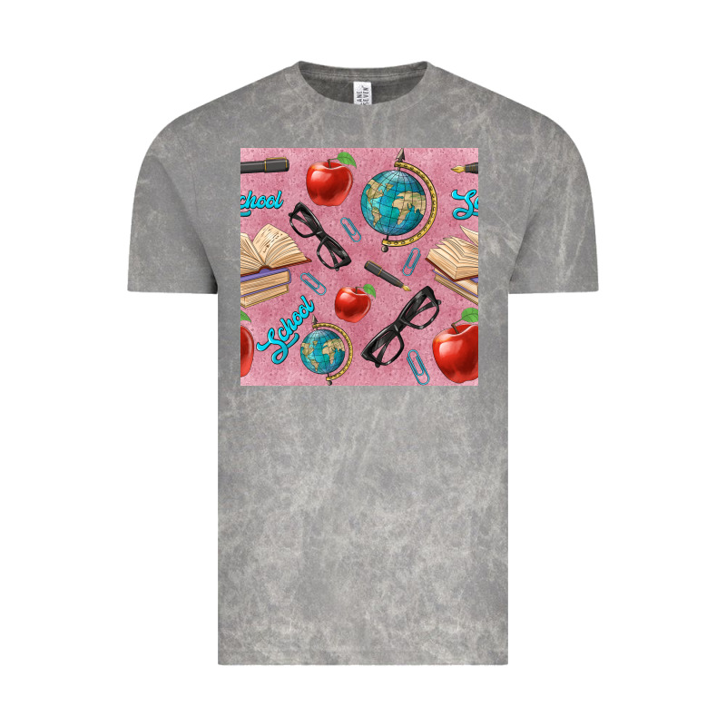 Teacher Seamless Pattern Vintage Tee by BundleAndBundleShop | Teevron