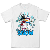 White let it snow Premium Tee - RanaPortraitStore