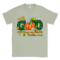 Matcha with god all things are possible Classic Tee - AdoDesignShop