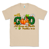 Mushroom with god all things are possible Classic Tee - AdoDesignShop