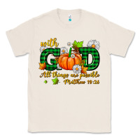 Natural with god all things are possible Classic Tee - AdoDesignShop