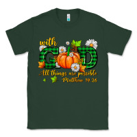 Sports Green with god all things are possible Classic Tee - AdoDesignShop