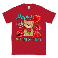 Red happy valentines day Classic Tee - NancyCooperArtShop