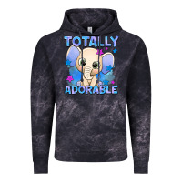 Cloud Black totally adorable elephant boy Vintage Hoodie - AdoDesignShop