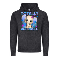 Vintage Black totally adorable elephant boy Vintage Hoodie - AdoDesignShop