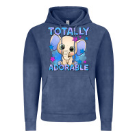 Vintage Denim totally adorable elephant boy Vintage Hoodie - AdoDesignShop