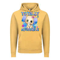 Vintage Mustard totally adorable elephant boy Vintage Hoodie - AdoDesignShop