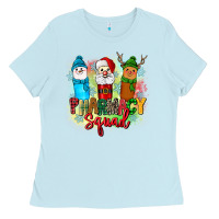 Baby Blue pharmacy squad Ladies Tee - Zillion Design Studio