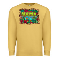 Antique Gold mama cita serape background Premium Sweatshirt - BarkalooDesign