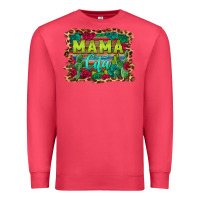 Cardinal mama cita serape background Premium Sweatshirt - BarkalooDesign