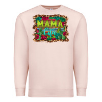 Pale Pink mama cita serape background Premium Sweatshirt - BarkalooDesign