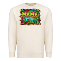 Sandshell mama cita serape background Premium Sweatshirt - BarkalooDesign