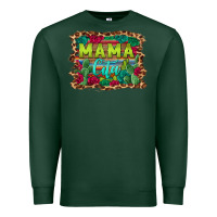 Sports Green mama cita serape background Premium Sweatshirt - BarkalooDesign