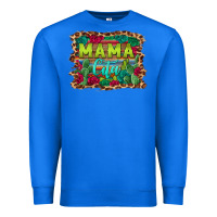 True Royal mama cita serape background Premium Sweatshirt - BarkalooDesign