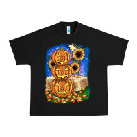 Black pumpkin sunflower Urban Heavy Tee - JahusDesignShop