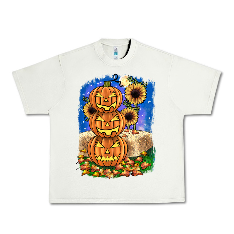 Pumpkin Sunflower Urban Heavy Tee by JahusDesignShop | Teevron