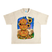 Sandshell pumpkin sunflower Urban Heavy Tee - JahusDesignShop