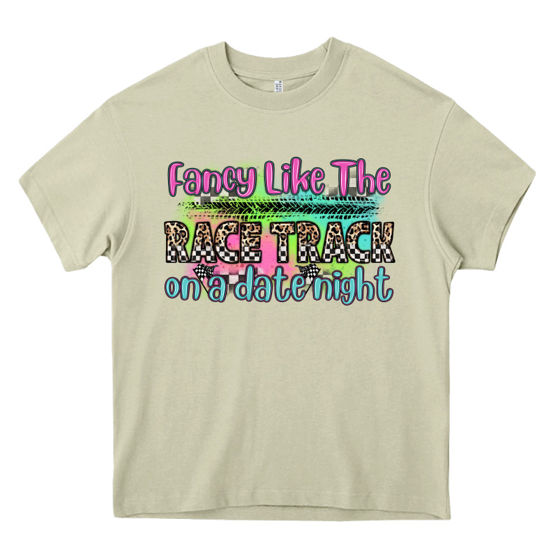 Fancy Like The Race Track On A Date Night Heavy Core Tee by Zillion Design Studio | Teevron