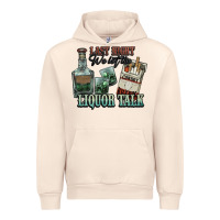 Sandshell Last night we let the liquor talk Cowboy Urban Hoodie - HowdyJamesFarm
