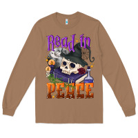Toasted Coconut Read in peace Halloween Long Sleeve Tee - NancyCooperArtShop