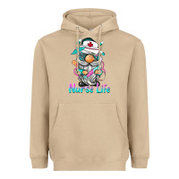 Mushroom nurse life  gnome Heavyweight Hoodie - BarkalooDesign