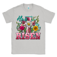 Moon Dust he is risen cross easter Classic Tee - BarkalooDesign