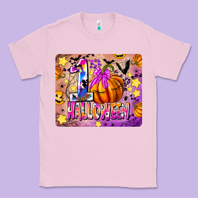 1st Halloween Classic Tee Designed By Cowhidedigitalart