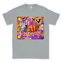 Heather Grey 1st Halloween Classic Tee - CowhideDigitalArt