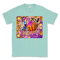 Seafoam 1st Halloween Classic Tee - CowhideDigitalArt