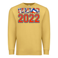Antique Gold senior volleyball custom Premium Sweatshirt - Jasminsmagicworld