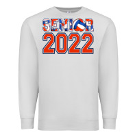 Dove Grey senior volleyball custom Premium Sweatshirt - Jasminsmagicworld