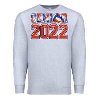 Heather Grey senior volleyball custom Premium Sweatshirt - Jasminsmagicworld