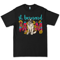 Black western st bernard mom Premium Tee - texasbilliewilder