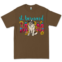 Cacao western st bernard mom Premium Tee - texasbilliewilder