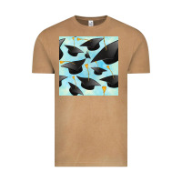 Vintage Camel graduation cap seamless pattern Vintage Tee - BundleAndBundleShop