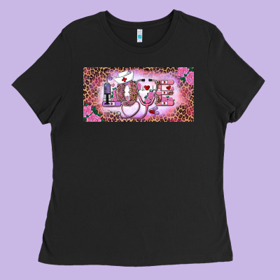 Ladies Tee Valentine's Day Nurse Love
