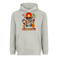 Moon Dust firefighter gnome Heavyweight Hoodie - BarkalooDesign
