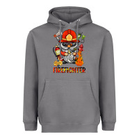 Storm firefighter gnome Heavyweight Hoodie - BarkalooDesign