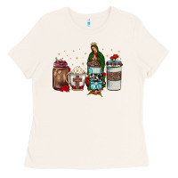 Bone our lady of guadalupe coffee Ladies Tee - JahusDesignShop