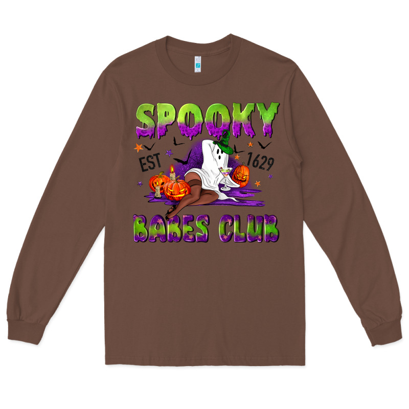 Spooky Babes Club Long Sleeve Tee by NancyCooperArtShop | Teevron