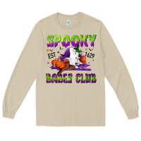 Mushroom Spooky babes club Long Sleeve Tee - NancyCooperArtShop