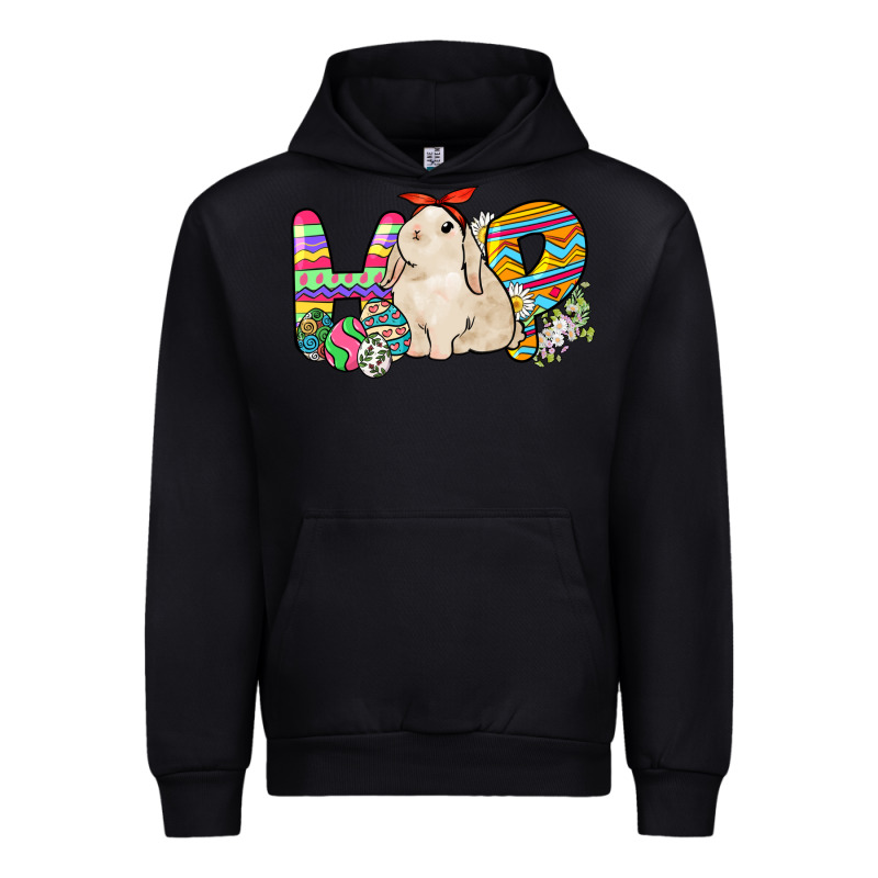 Hop Rabbit Easter Day Urban Hoodie by HowdyJamesFarm | Teevron