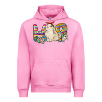 Fuchsia Pink Hop rabbit Easter Day Urban Hoodie - HowdyJamesFarm