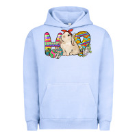 Pigment Grape Ice Hop rabbit Easter Day Urban Hoodie - HowdyJamesFarm