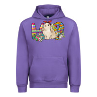Tulip Hop rabbit Easter Day Urban Hoodie - HowdyJamesFarm