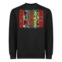 Black cinco de mayo vibes brushstrokes Heavyweight Sweatshirt - Artiststas