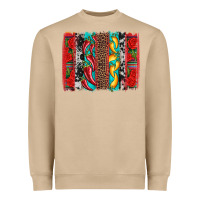 Mushroom cinco de mayo vibes brushstrokes Heavyweight Sweatshirt - Artiststas