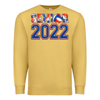 Antique Gold senior volleyball custom Premium Sweatshirt - Jasminsmagicworld
