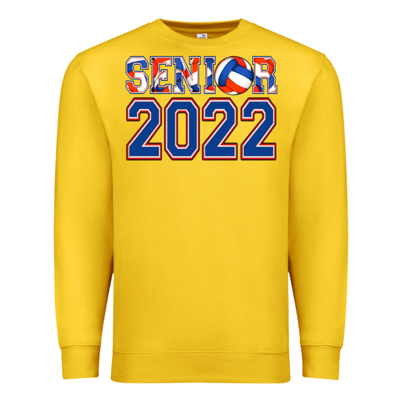 Senior Volleyball Custom Premium Sweatshirt by Jasminsmagicworld | Teevron